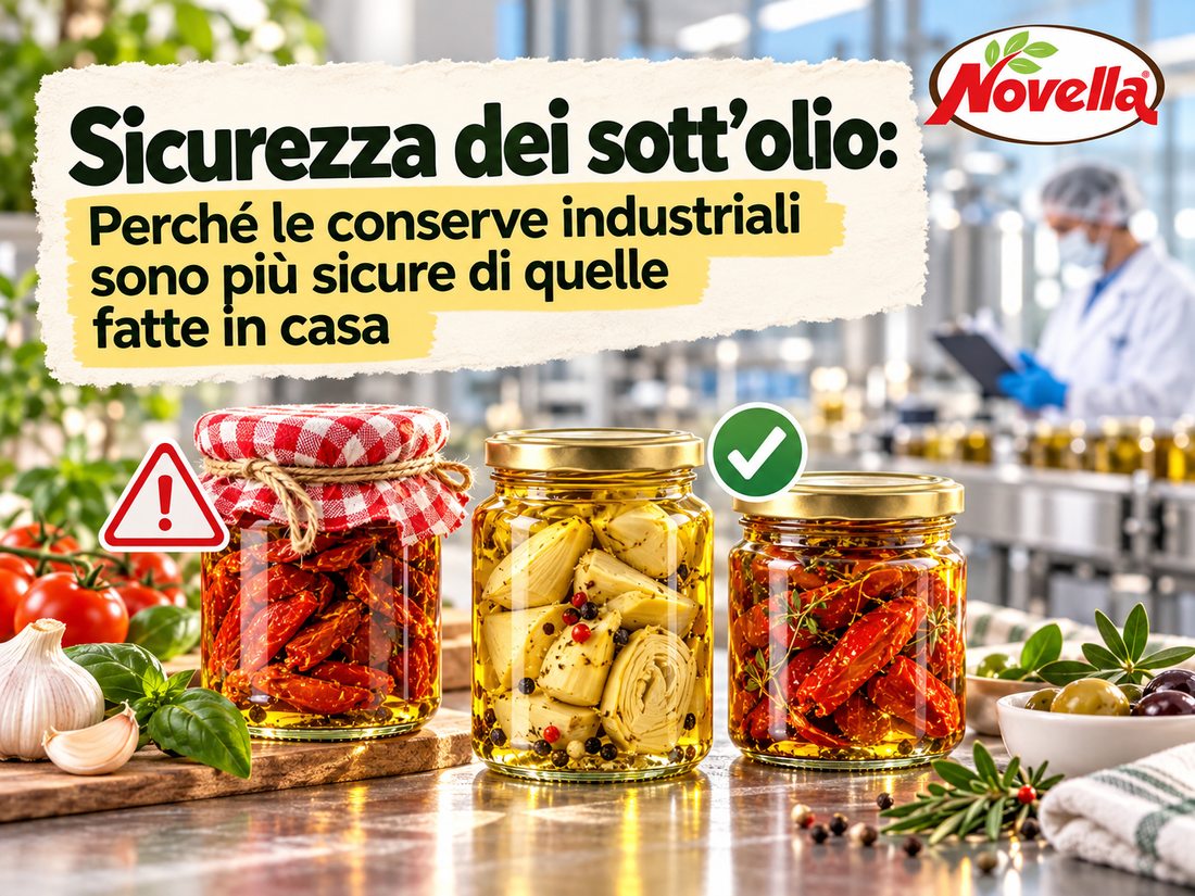 SOTT'OLIO HOMEMADE O INDUSTRIALE? LA DIFFERENZA E' NEL PROCESSO!