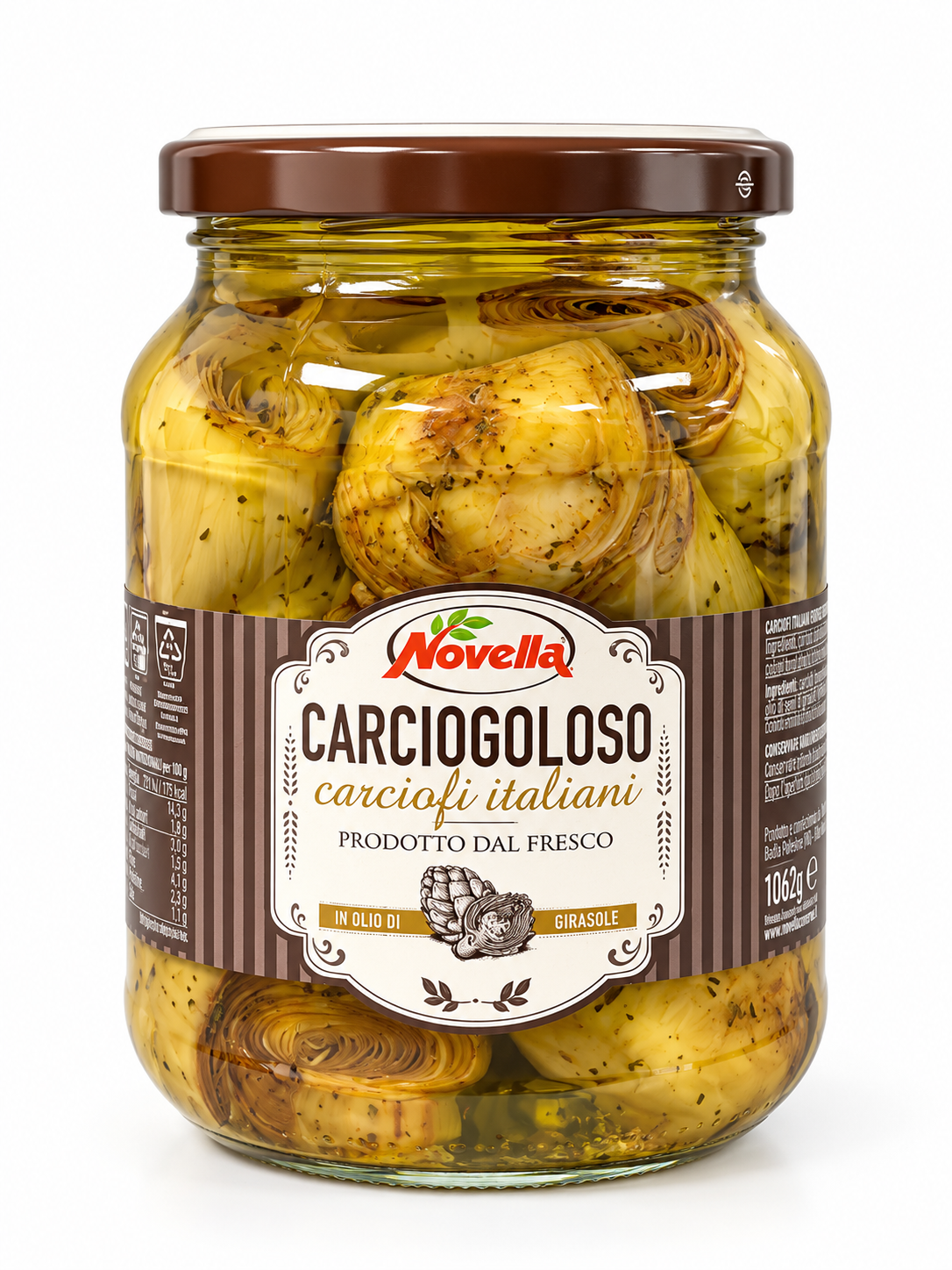 CARCIOGOLOSO in olio di girasole 710gr